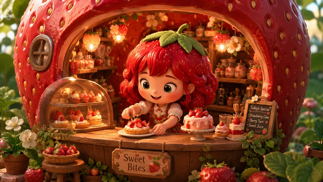 Strawberry Dessert Shop