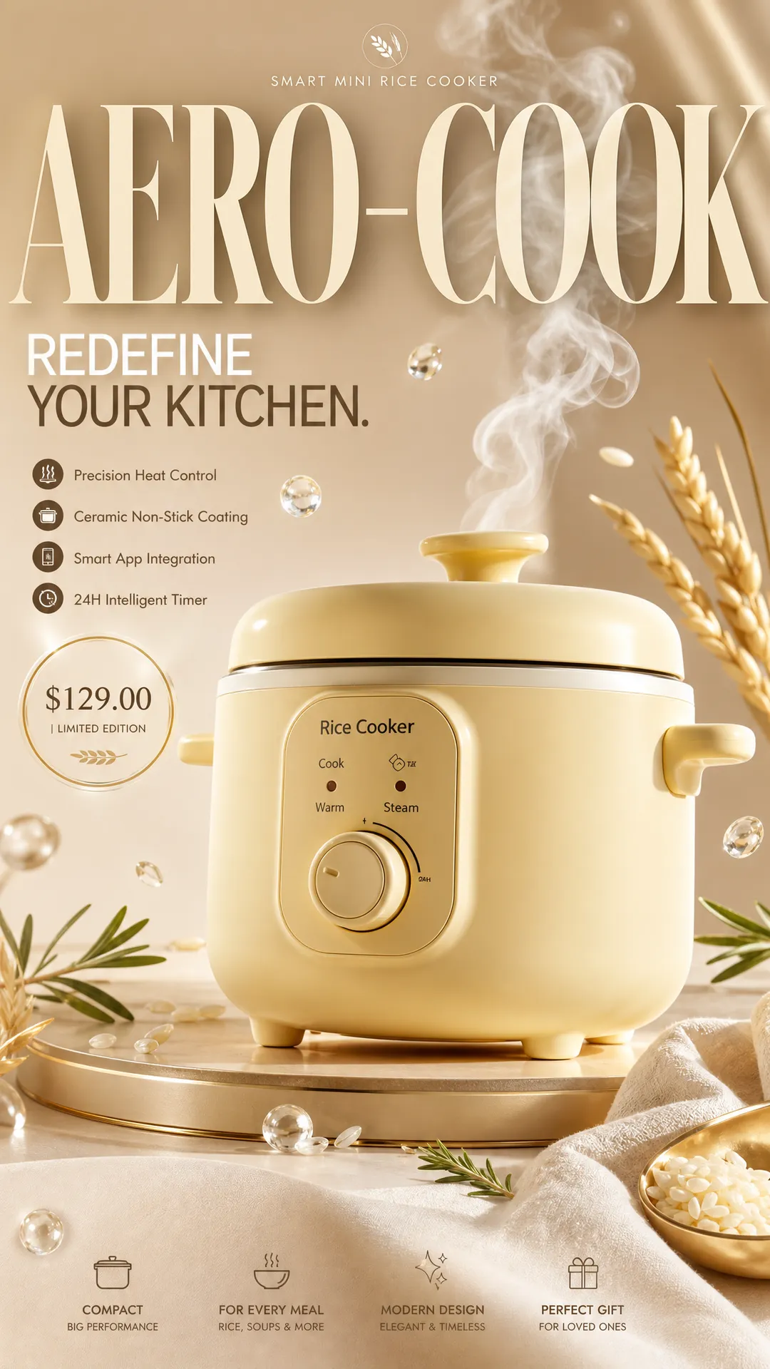 Mini Rice Cooker Ad
