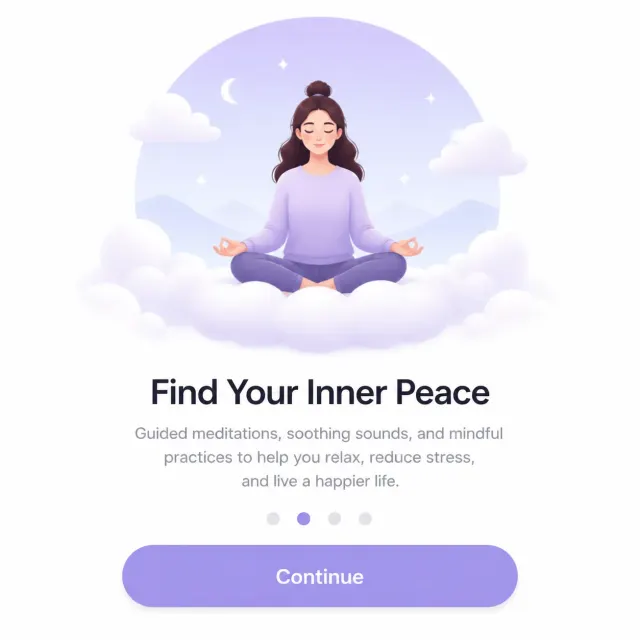 Meditation App Onboarding