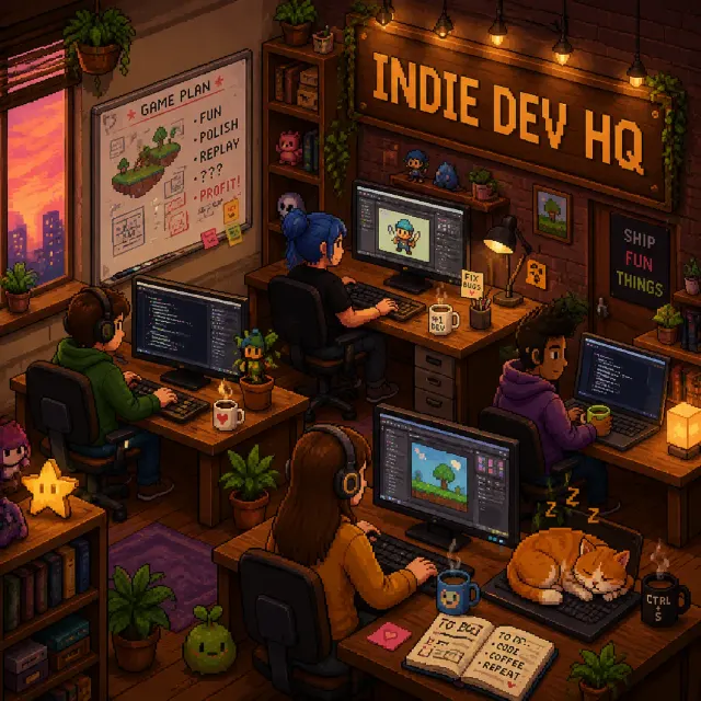 Pixel Art Server Banner
