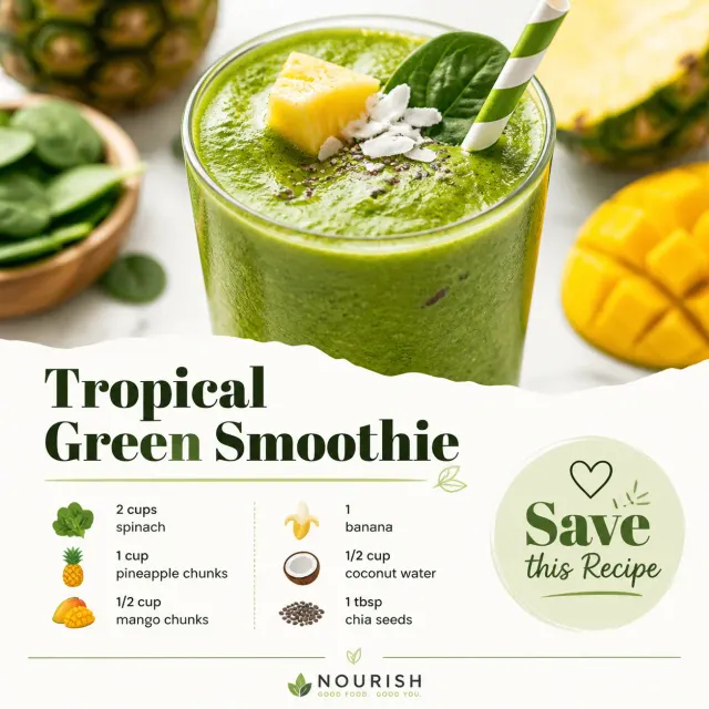 Smoothie Recipe Pin