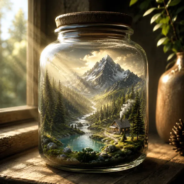 World in a Glass Jar