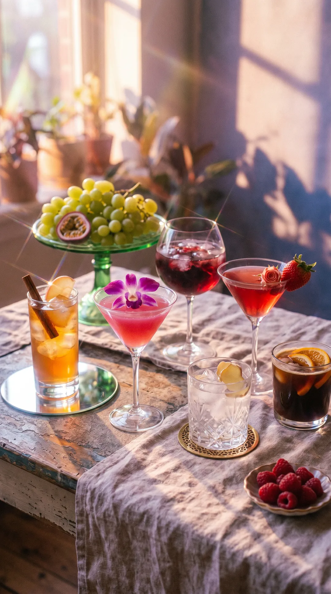 Sunlit Cocktail Spread